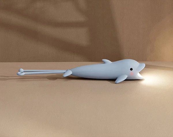 Linterna silicona delfín · Little L