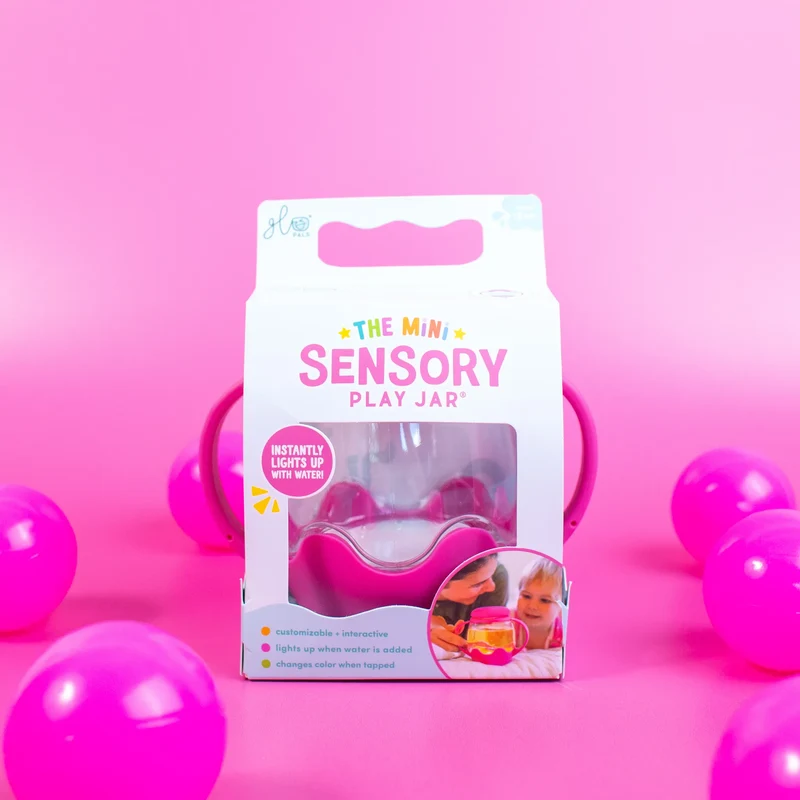 GloPals Mini Jarra sensorial Rosa