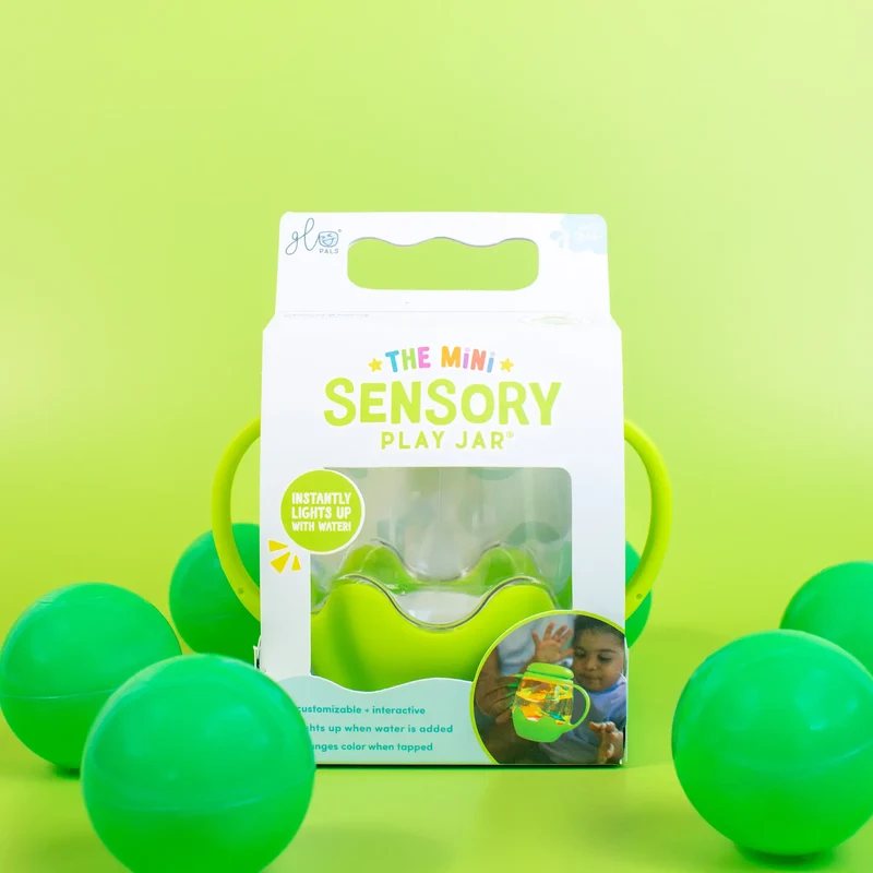 GloPals Mini Jarra sensorial Verde