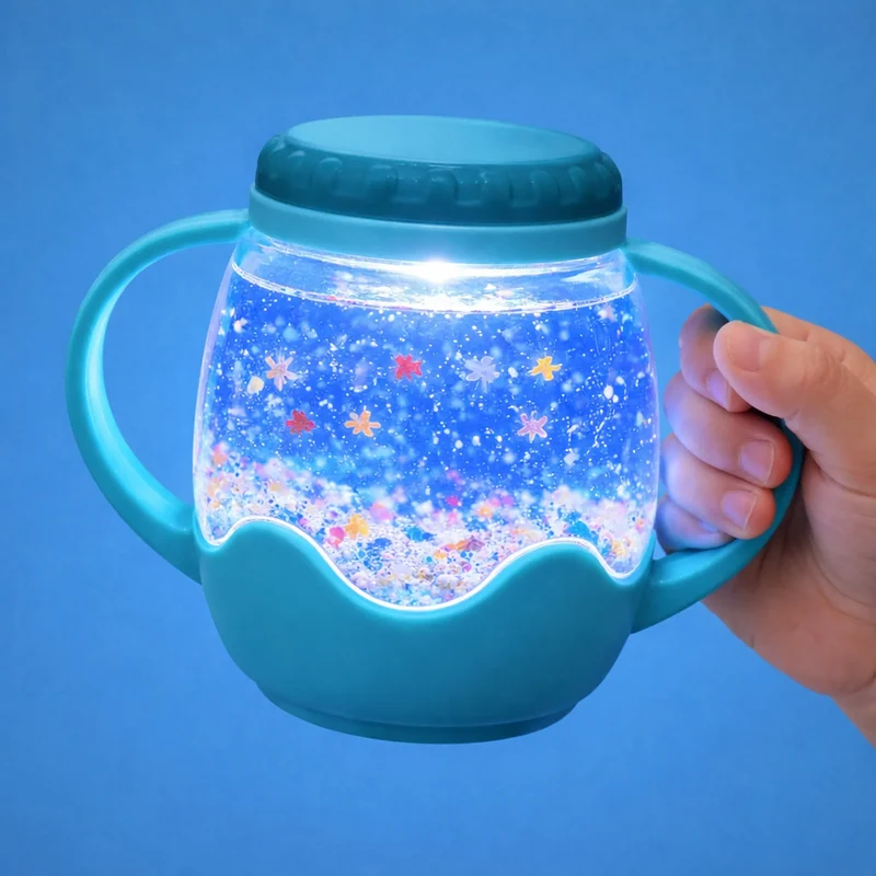 GloPals Mini Jarra sensorial Azul