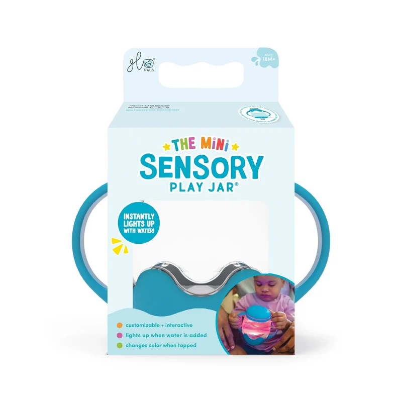 GloPals Mini Jarra sensorial Azul