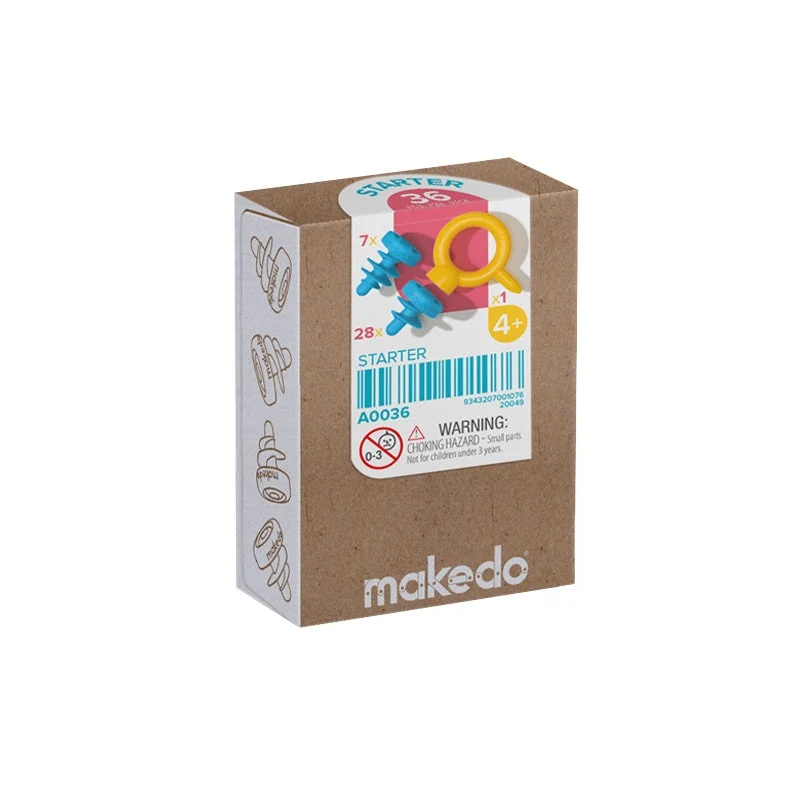 Starter Kit 36 piezas Makedo