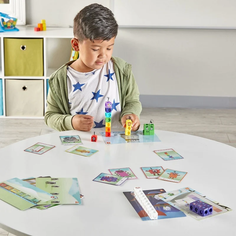Juego mathlink cubes numberblocks 1-10 activity set · Learning Resources