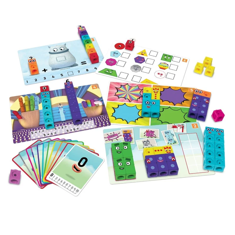 Juego mathlink cubes numberblocks 1-10 activity set · Learning Resources