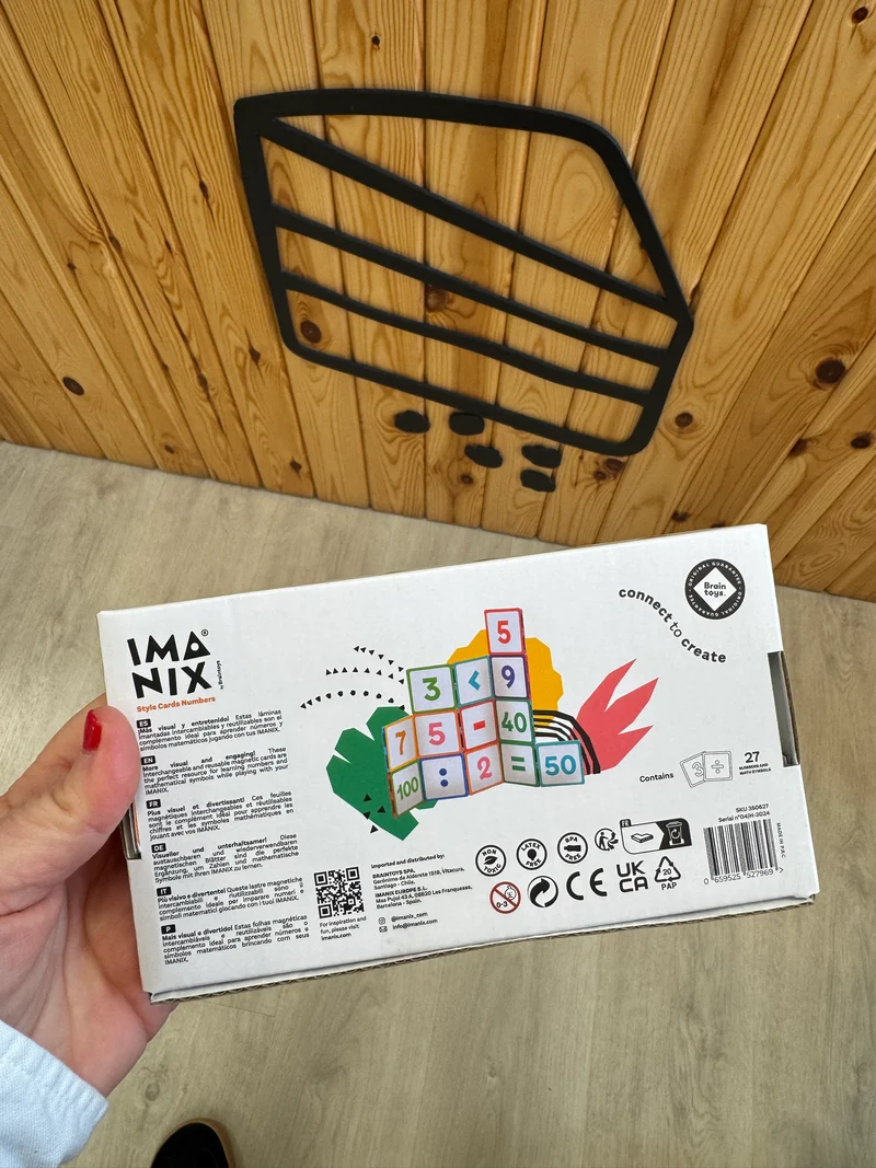 Imanix Style Cards Números · Braintoys