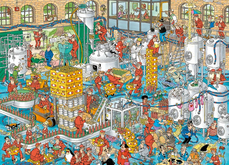 Jan van Haasteren - The Craft Brewery (2000 pieces)