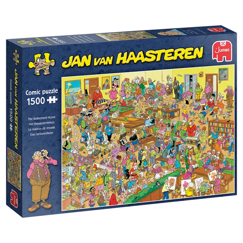 Jan van Haasteren - The Retirement Home (1500 pieces)