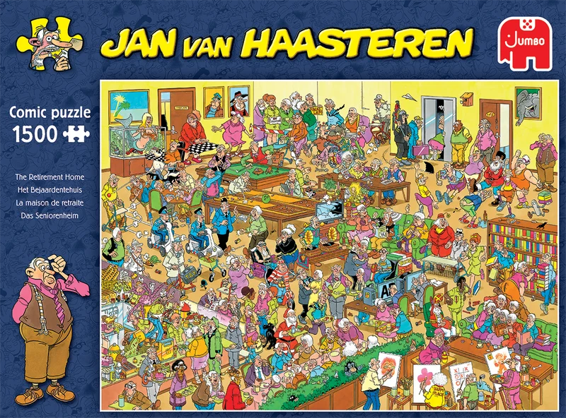 Jan van Haasteren - The Retirement Home (1500 pieces)