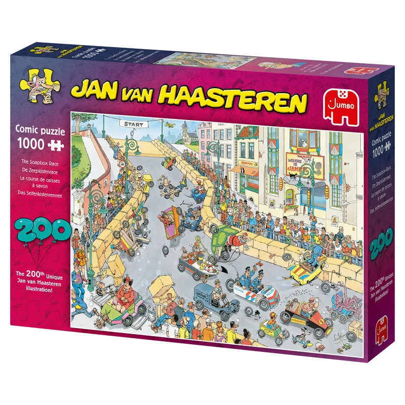 Jan van Haasteren - The Soapbox Race (1000 pieces)