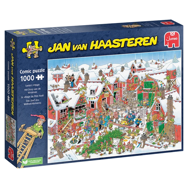 Jan van Haasteren - Santa's Village (1000 pieces)