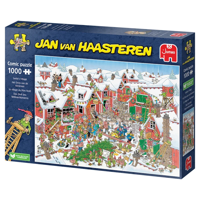 Jan van Haasteren - Santa's Village (1000 pieces)
