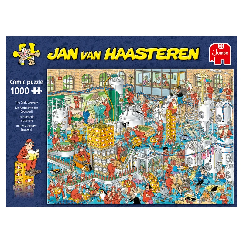 Jan van Haasteren - The Craft Brewery (1000 pieces)