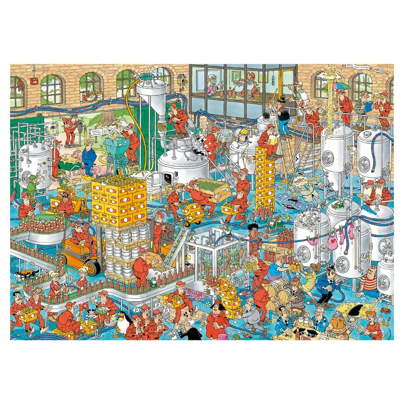 Jan van Haasteren - The Craft Brewery (1000 pieces)