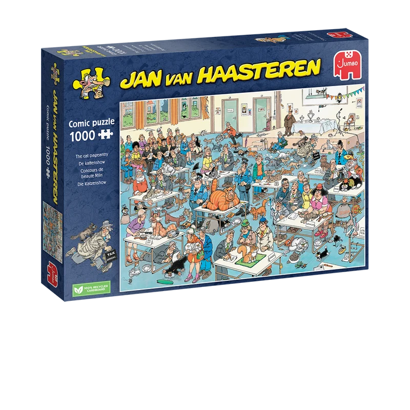 Jan van Haasteren - The cat pageantry (1000 pieces)