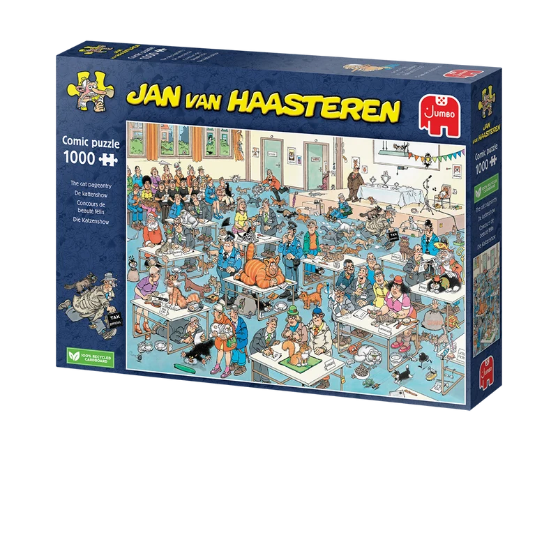 Jan van Haasteren - The cat pageantry (1000 pieces)