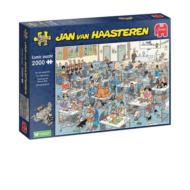 Jan van Haasteren - The cat pageantry (2000 pieces)