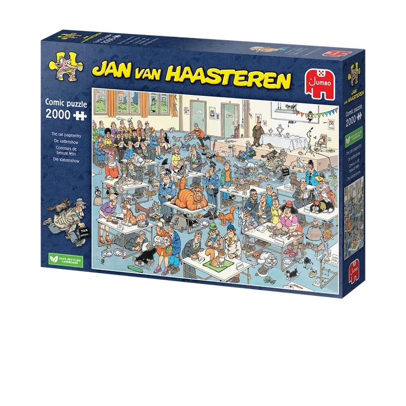 Jan van Haasteren - The cat pageantry (2000 pieces)