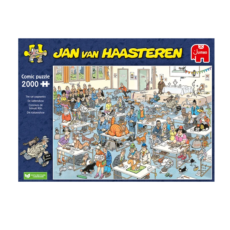 Jan van Haasteren - The cat pageantry (2000 pieces)