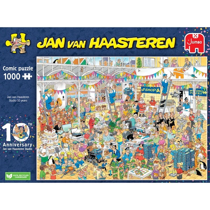 Jan van Haasteren - Studio 10 Years (1000 pieces)