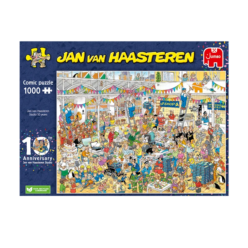 Jan van Haasteren - Studio 10 Years (1000 pieces)