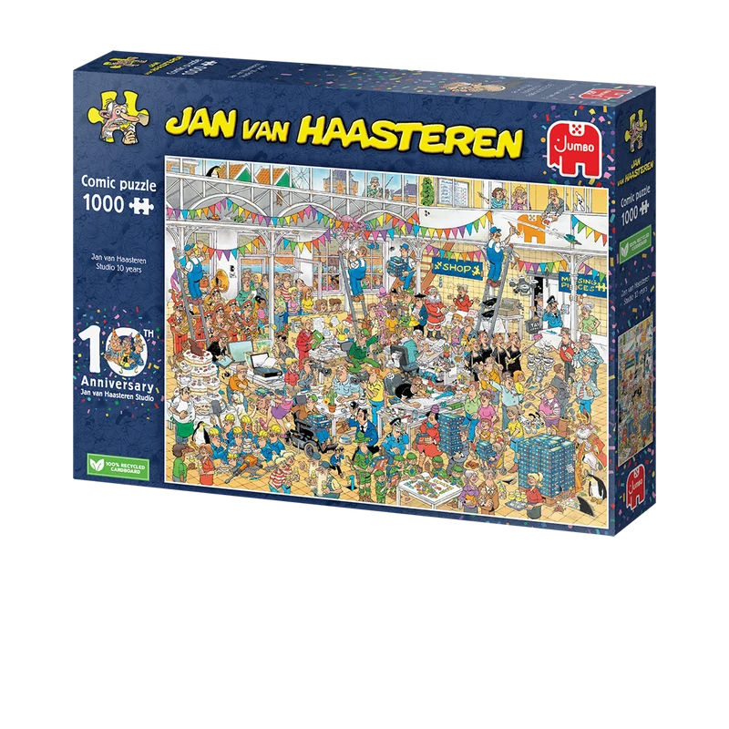 Jan van Haasteren - Studio 10 Years (1000 pieces)
