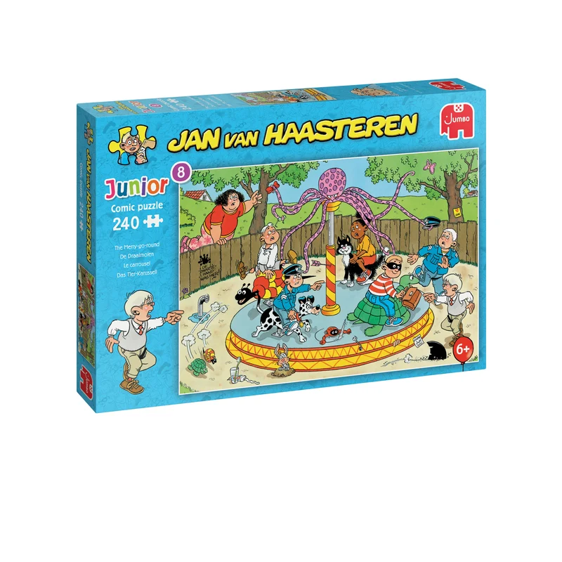 Jan van Haasteren Junior 8 - The Merry-Go-Round (240 pieces)