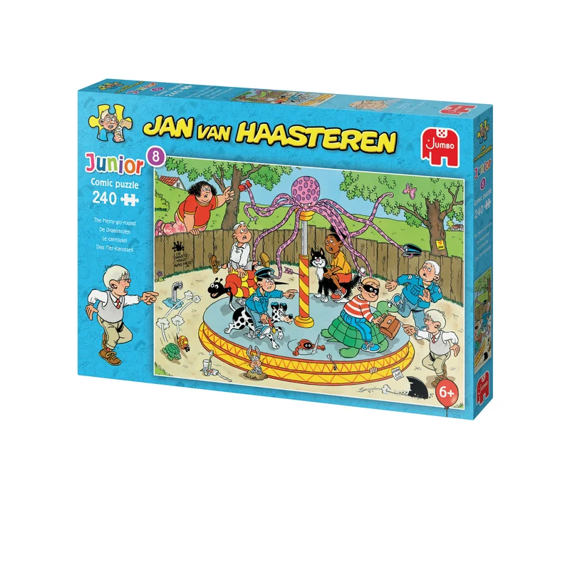 Jan van Haasteren Junior 8 - The Merry-Go-Round (240 pieces)