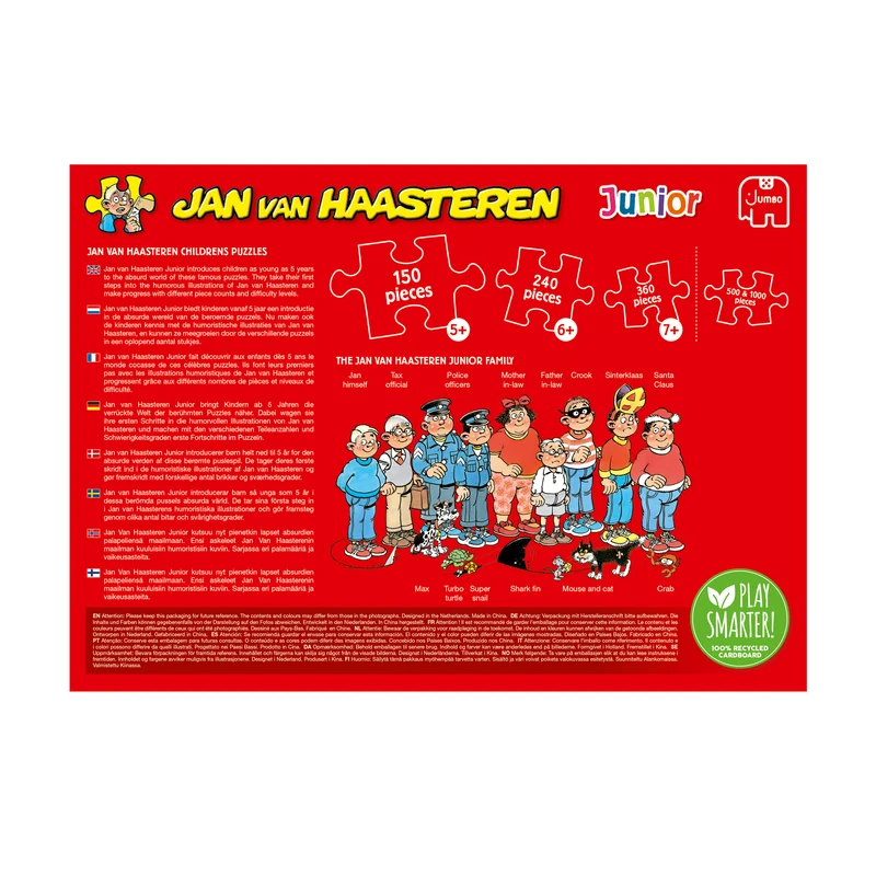 Jan van Haasteren Junior 8 - The Merry-Go-Round (240 pieces)