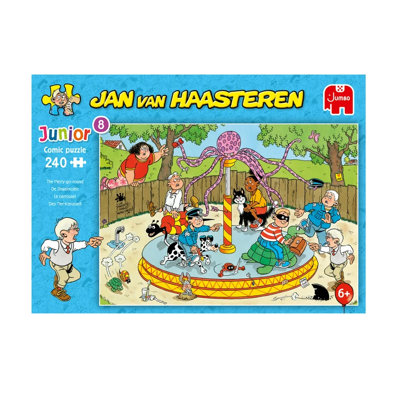 Jan van Haasteren Junior 8 - The Merry-Go-Round (240 pieces)