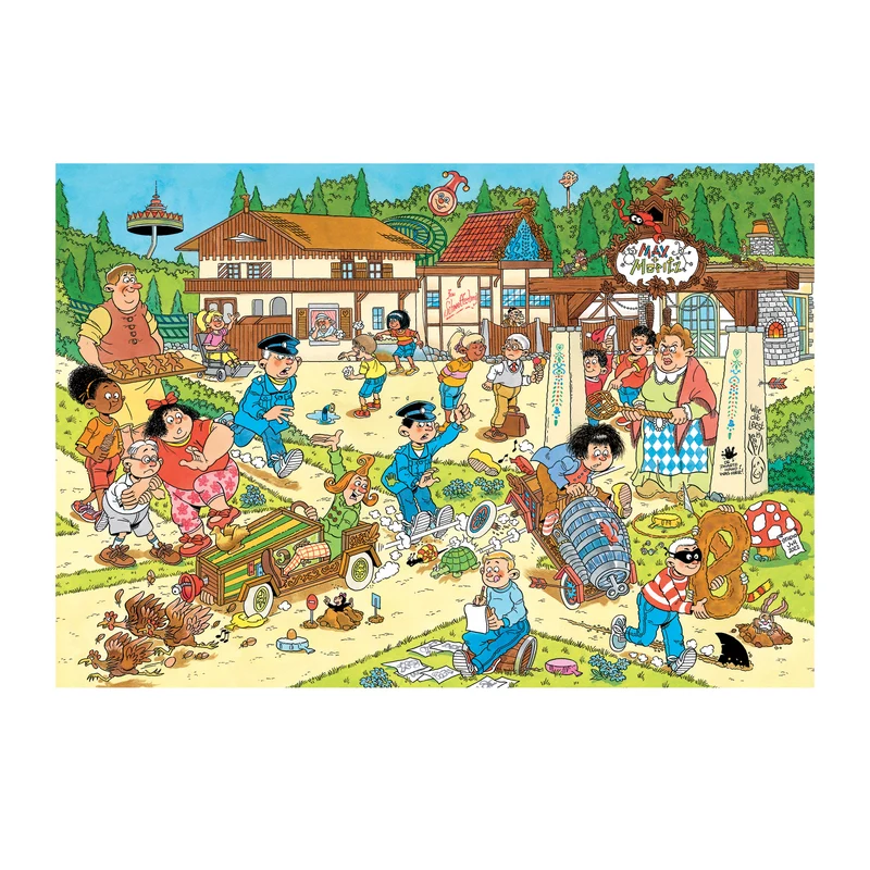 Jan van Haasteren Junior 9 - Efteling Max & Moritz (360 pieces)