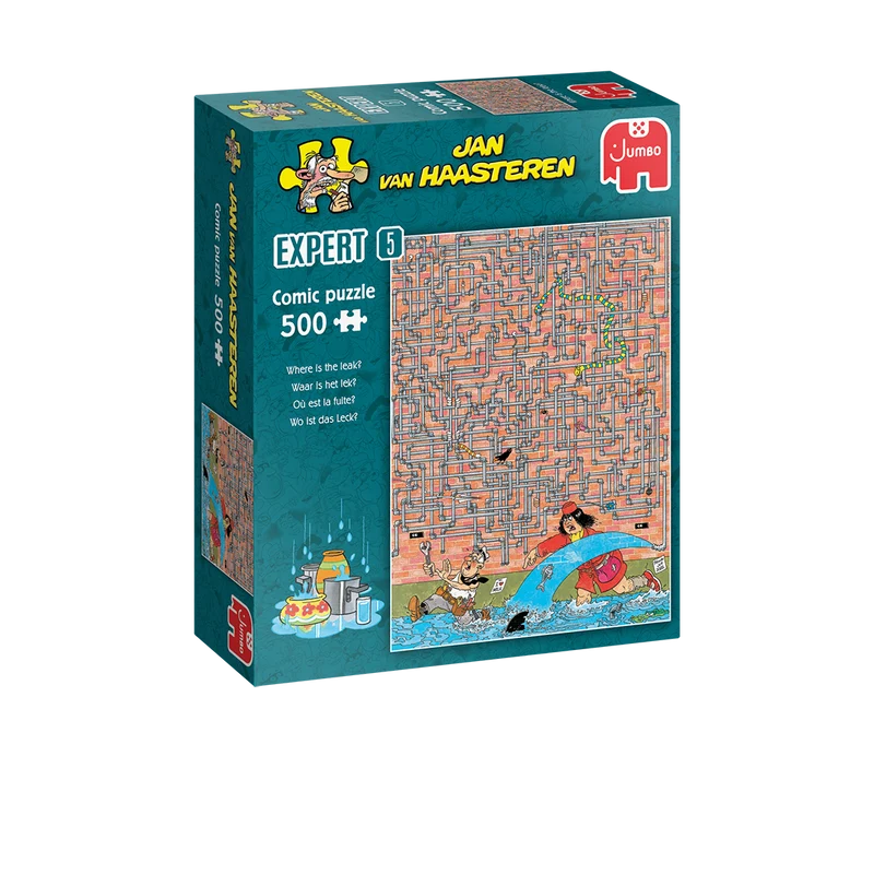 Jan van Haasteren Expert 5 - Where is the leak? (500 pieces)