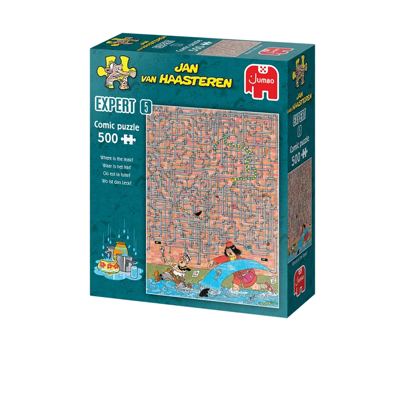 Jan van Haasteren Expert 5 - Where is the leak? (500 pieces)