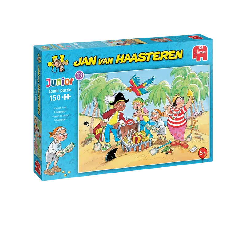 Jan van Haasteren Junior 13 - Treasure Hunt (150 pieces)