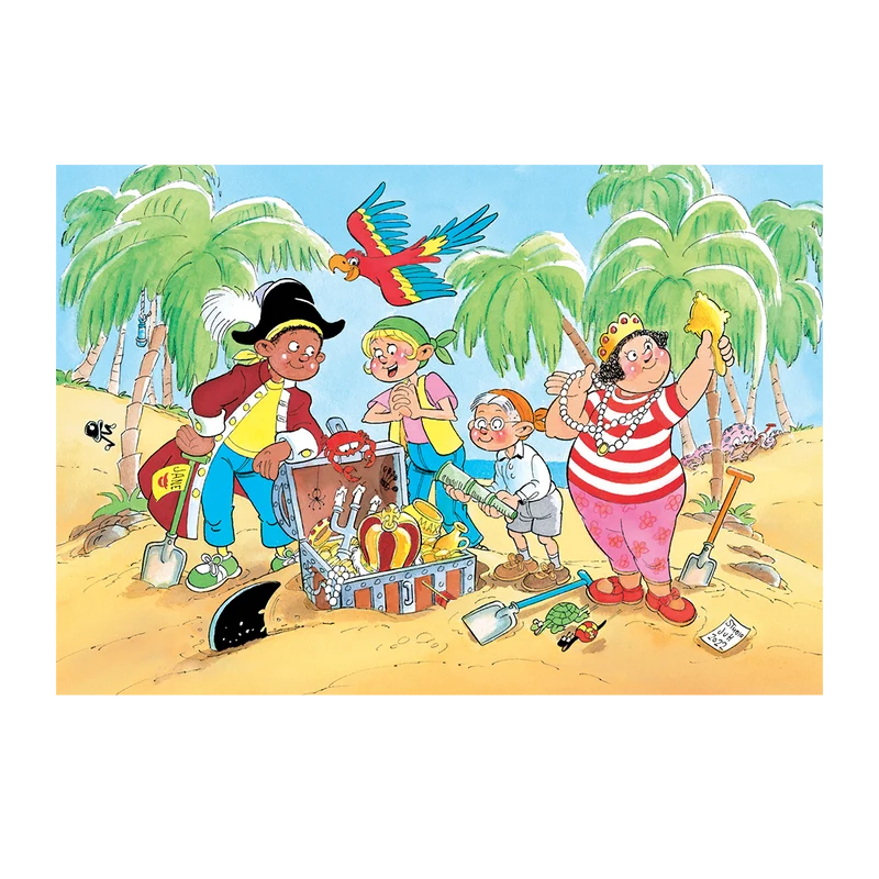 Jan van Haasteren Junior 13 - Treasure Hunt (150 pieces)