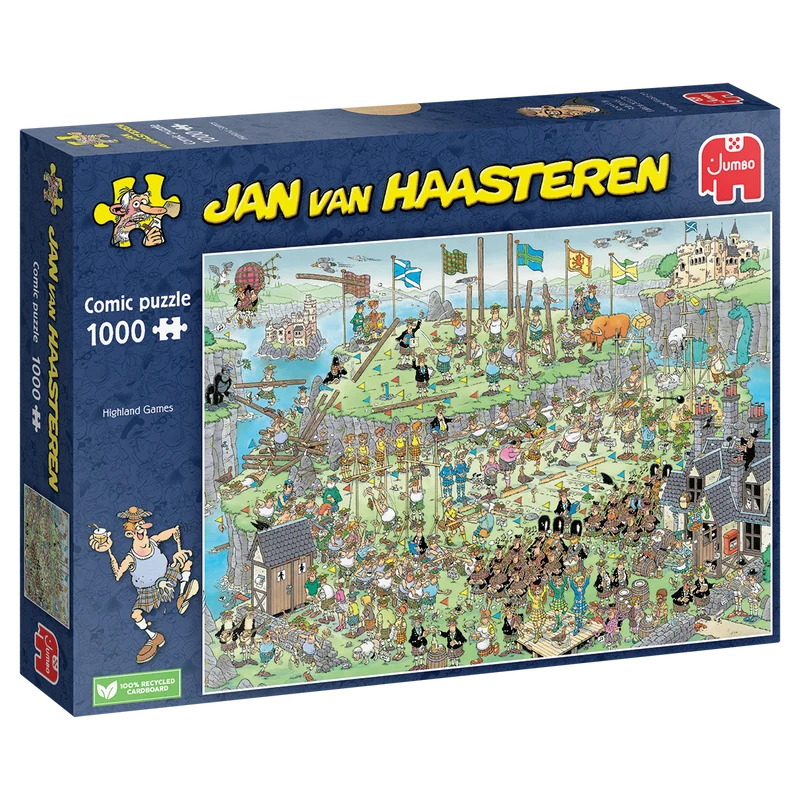 Jan van Haasteren - Highland Games (1000 pieces)