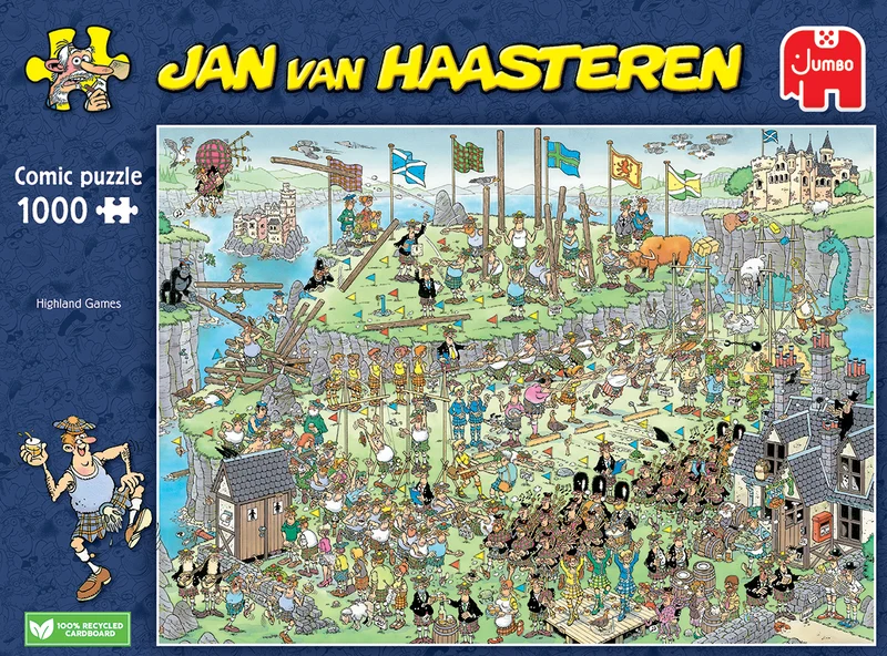 Jan van Haasteren - Highland Games (1000 pieces)