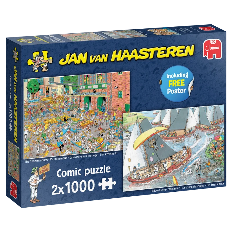 Jan van Haasteren - Dutch Traditions (2x 1000 pieces)