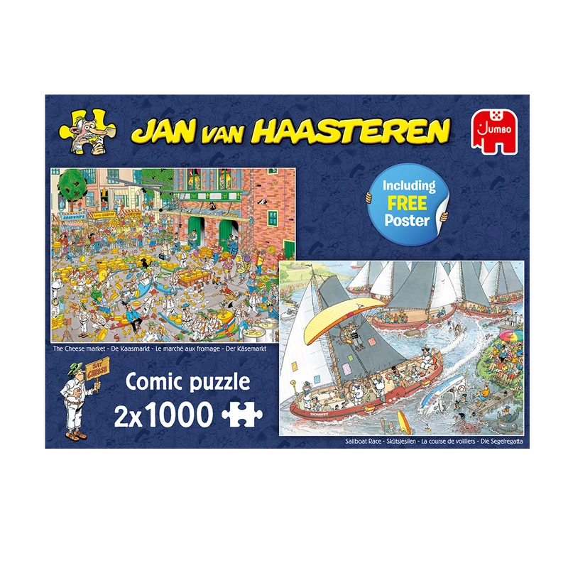 Jan van Haasteren - Dutch Traditions (2x 1000 pieces)