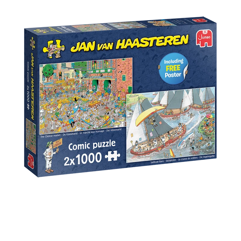 Jan van Haasteren - Dutch Traditions (2x 1000 pieces)