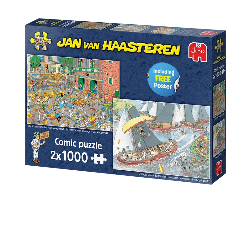 Jan van Haasteren - Dutch Traditions (2x 1000 pieces)