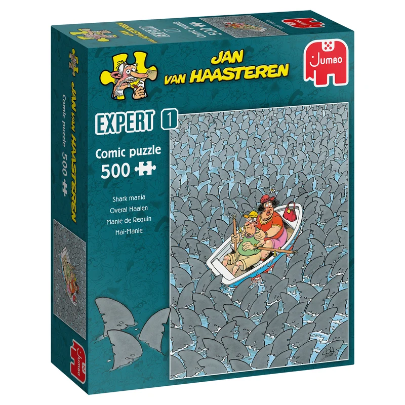 Jan van Haasteren Expert 1 - Shark Mania (500 pieces)