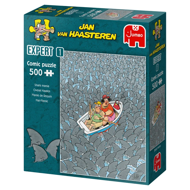 Jan van Haasteren Expert 1 - Shark Mania (500 pieces)