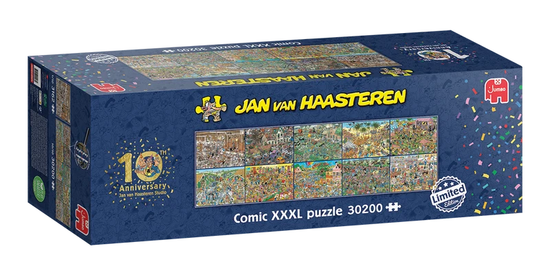 Jan van Haasteren - 10 Years Jan van Haasteren - XXXL Puzzle (30.200 pieces)