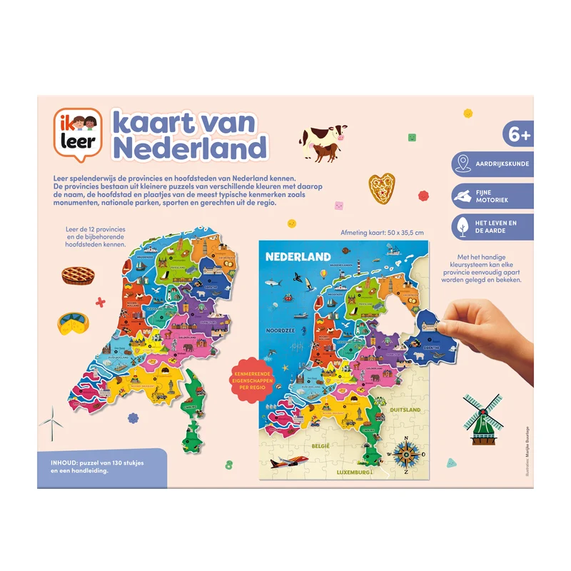 Ik Leer - Kaart Van Nederland