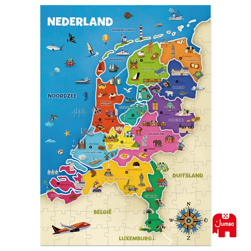 Ik Leer - Kaart Van Nederland