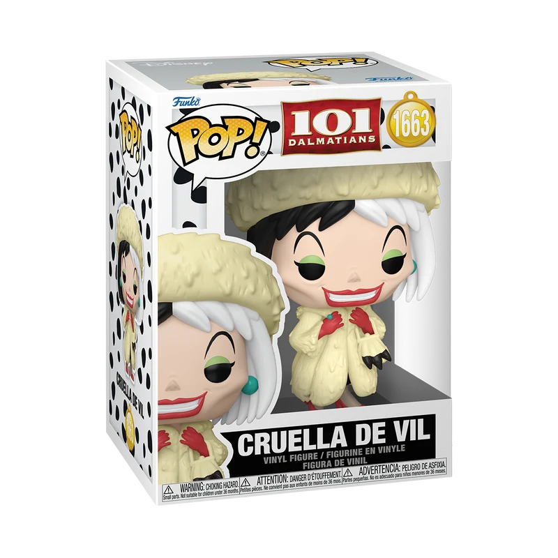 Funko Pop Disney: 101 Dalmatas - Cruella De Vil