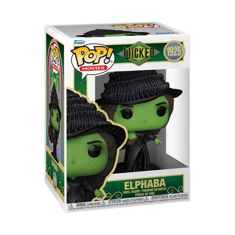 Funko Pop Movies: Wicked Parte 2 - Elphaba con Grimmerie