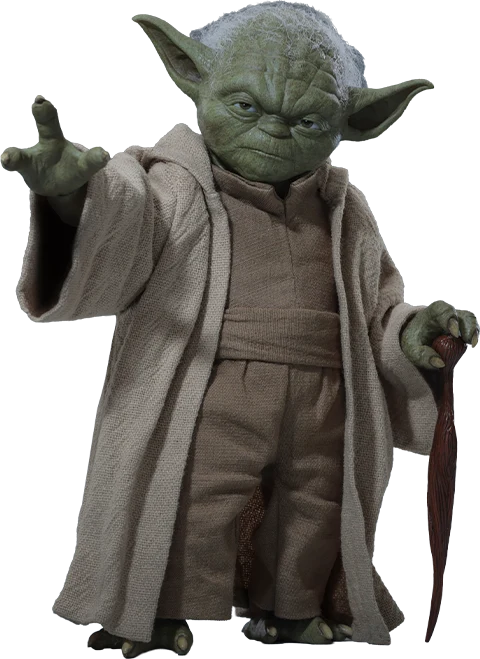 Hot Toys Movie Masterpiece Series: Star Wars Revenge Of The Sith - Yoda Escala 1/6