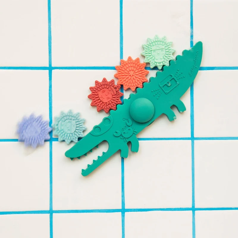 Juego de equilibrio del Cocodrilo · Lilliputiens
