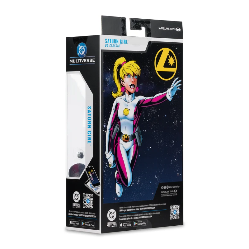 Mcfarlane Dc Multiverse: Dc Classic - Saturn Girl Chase 7 Pulgadas